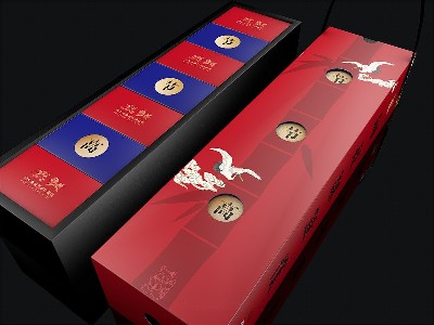 在山東做茶葉禮盒定制，淺談高級黑的應(yīng)用一